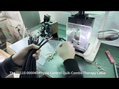 11110-000040 فزیو کنترل Quik-Combo AED کابل درمانی برای Lifepak 12/20/20e
