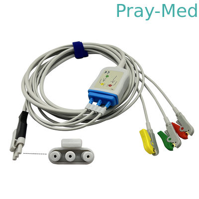 خرید کابل ECG بیمار 3 پین Primedic برای Defibrillator Primedic XD100 Defimonitor تولید آنلاین