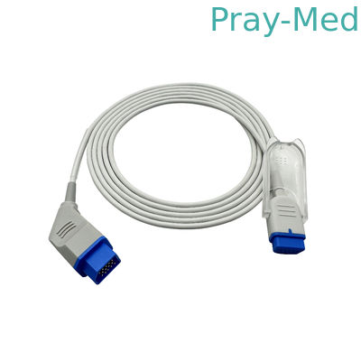 خرید Jl-900p Spo2 Adapter Cable 14 Pin 2.4m Tpu Jacket سازگار با Nihon Kohden تولید آنلاین