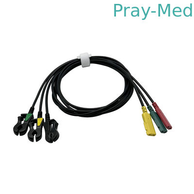خرید IVY 3 LEAD RT سیم های سرب 590484 برای مدل 3000 3150 اتصال دو پین سیاه تولید آنلاین