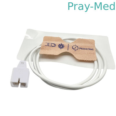 خرید سنسور 7 پین پالس اکسیمتر قابل اعتماد 0.9 متر TPU سنسور Spo2 کودکان تولید آنلاین