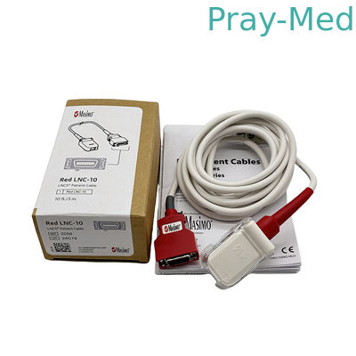 خرید SET اصلی 2056 قرمز LNC-10 SpO2 کابل تمدید بیمار LNCS 9 پین به اتصال قرمز 20 پین تولید آنلاین