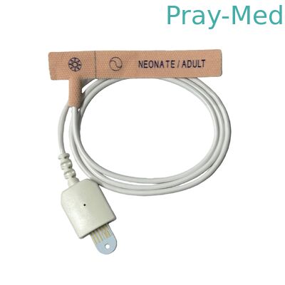 خرید Lnop 6 پین یکبار مصرف Spo2 سنسور TPU کابل 0.9 متر طول تولید آنلاین