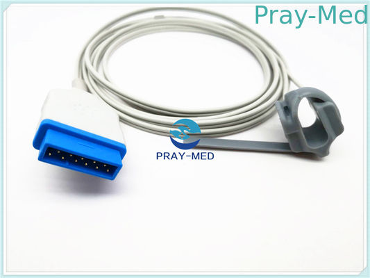 خرید TS-F4-GE Datex Ohmeda S / 5 سنسور Spo2 بزرگسالان پدیتریک 11 پین پزشکی TPU مواد تولید آنلاین