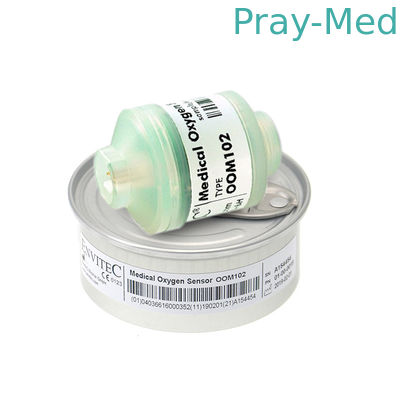 خرید OOM102 سنسور اکسیژن پزشکی Envitec سفید سازگار با سنسور سلول MOX-01 O2 تولید آنلاین