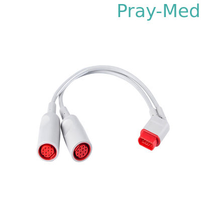 خرید کابل Siemens Drager SC6002 XL Dual IBP Converter، IBP adapter cable 16pin تولید آنلاین