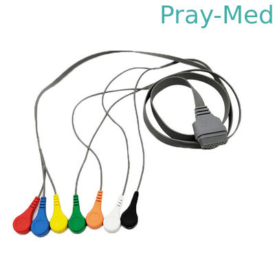 خرید Edan SE-2003 / SE-2012 7lead / 10lead holter recorder ECG cable and leads تولید آنلاین