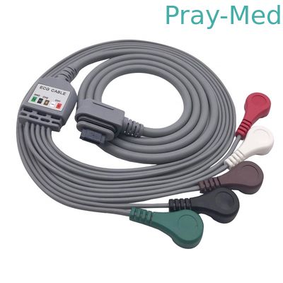 خرید کابل هولتر ECG GE SEER 5/7 با ضربه محکم، IEC 2.5m خاکستری رنگ 2008594-001/2008594-002/2008594-004 تولید آنلاین