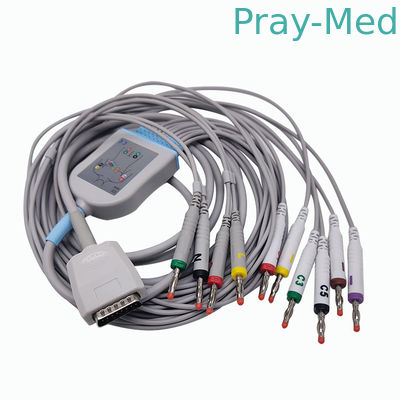 خرید کابل Mortara Burdick Eclipse EKG سازگار 007704 012-0844-00 012-0844-01 طول 3.6 متر تولید آنلاین