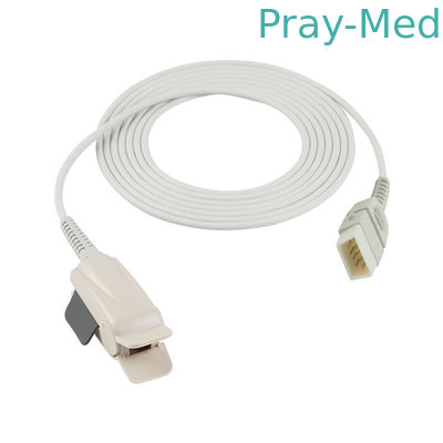 خرید کابل کوتاه BCI سنسور Spo2 بزرگسالان با کلیپ انگشتی Pluse Oximeter تولید آنلاین