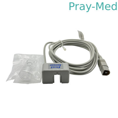 تجهیزات پزشکی سنسور CO2 Etco2 PVC مواد کلاس II برای بیمارستان
