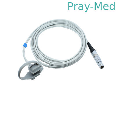 سیم کابل پروب سنسور SpO2 8 پین برای مانیتور Comen C60 C80  Pulse Oxygen