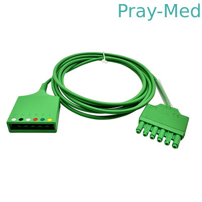 کابل اکستنشن ECG تک پین Drager MS16256 Green- 2m