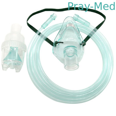 ماسک نبولایزر کودکان Oxyaider مواد غیر سمی PVC با لوله و محفظه