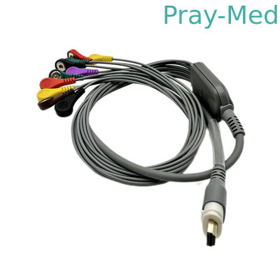 کابل هولتر نالونگ RAGE-12 ECG 10 سرب مواد TPU سازگار