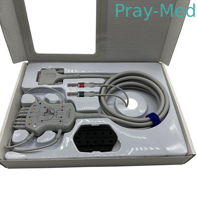 اصلی Mindray R12 ECG سرب کابل 12 سرب موز TPU EC6408 040-001642-00