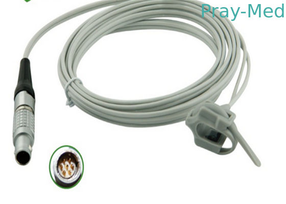 سنسورهای ورودی مجدد قابل استفاده Spivo Invivo Pulse Oxygen 9383 با اتصال متال