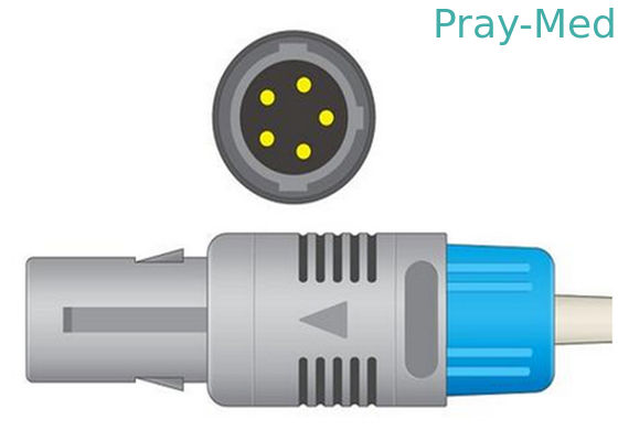انتخاب سازگار 5pin spo2 extension cable / adapter cable