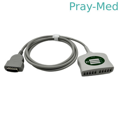 GE Marquette MAC EKG کابل اصلی 12 لوله 2104723-001 22341809 AHA IEC 2.4M DB15 کانکتور