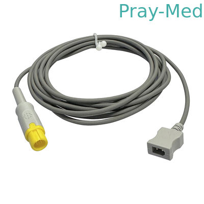 کابل های تمدید سنسور دمای پزشکی برای Comen دور 2pin زرد