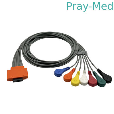 کابل هولتر ECG برای پیاده روی قلب 400h 5 7or10 اتصال 16pin