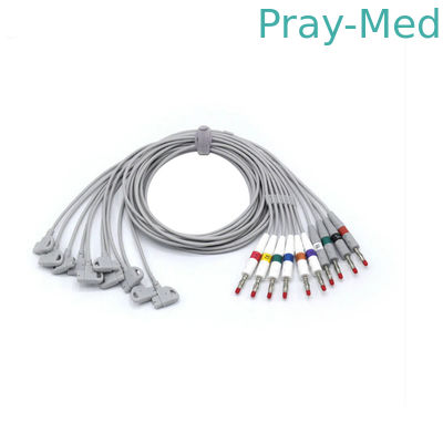 10 لوله ECG EKG لوله های لوله ای برای فیلیپس Pagewriter Trim 4.0 موز 0.9m 989803129161