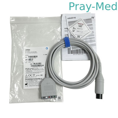 کابل اصلی Mindray 6PIN ECG EKG EV6101 0010-30-42782
