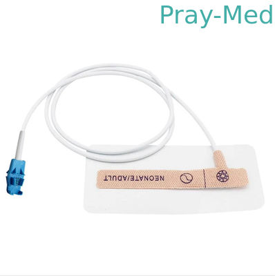 کانکتور 8 پین سنسور پالس اکسی متر یکبار مصرف Datex Ohmeda 3ft