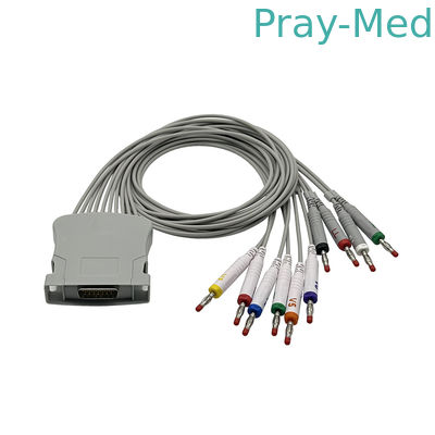 کابل ECG سازگار با Midmark 10-Lead Banana leadwires 3-100-0203