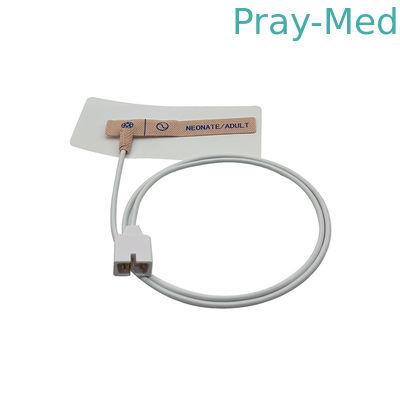 یکبار مصرف سنسور SpO2 چسبنده پارچه مناسب برای اتصال Biolight 7 پین