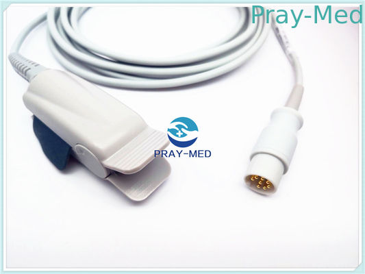 Datascope 8 پین سنسورهای Spo2 قابل استفاده مجدد با کلیشه انگشتی 0020-00-071-01
