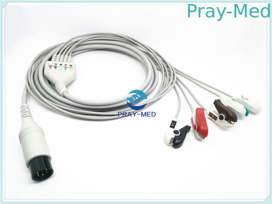 Goldway UT4000a کابل های پزشکی ECG AHA / IEC Type TPU Material durable