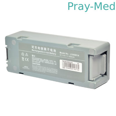 باتری های تجهیزات پزشکی LI34I001A Mindray قابل شارژ برای دفیبریلاتور D5 D6 022-00012-00