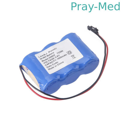 باتری جایگزین پزشکی 1900mAh Lumiview 20502 Welch Allyn 72250 آبی رنگ