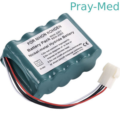 12 ماه ضمانت باتری تجهیزات پزشکی NI-MH BSM-2301 BSM-2303 BSM-2300