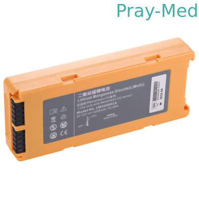 پشتیبان گیری از باتری تجهیزات پزشکی 12v ، بسته باتری پزشکی برای دستگاه های Mindray D1 LM34S001A