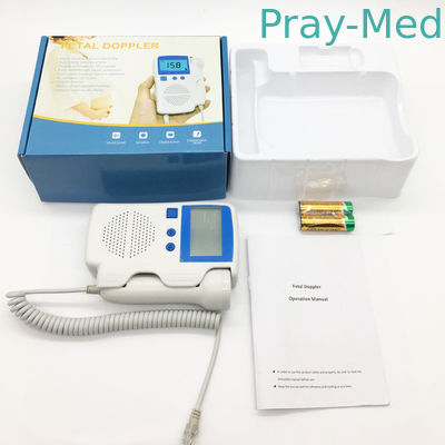 داپلر جنینی دستی باتری قابل شارژ 3 مگاهرتز 210 bpm تجهیزات پزشکی