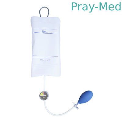 لوازم جانبی نایلون ونتیلاتور کیسه تزریق فشار قابل استفاده مجدد 500ml 1000ml 3000ml