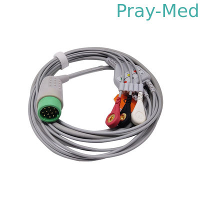 Lifepak ECG Cable Pacient Cable 12 Pin Connect TPU Jacket11110-000029