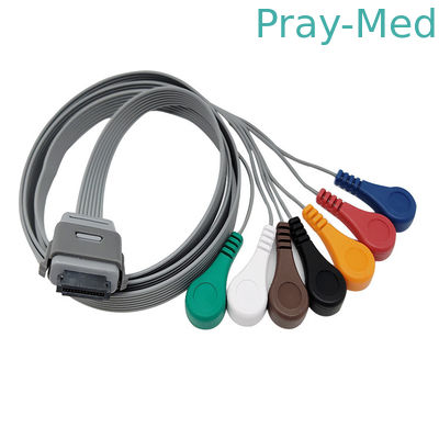 Biomedical Instruments Bi9800/9000 7 کابل کابل TPU Lead BI Ecg Holter