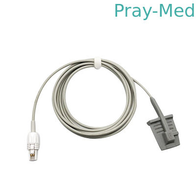 Mbelec Reusable Spo2 Sensor 3m Adult Slilcone Soft 7pin with CE / ISO