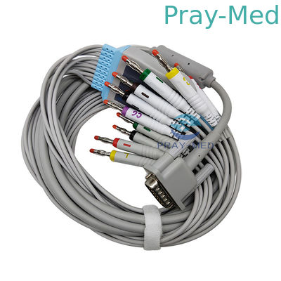 کابل Mortara ELI 250 ELI 250C ELI 350 EKG 15 PIN 3.6m 10 Lead