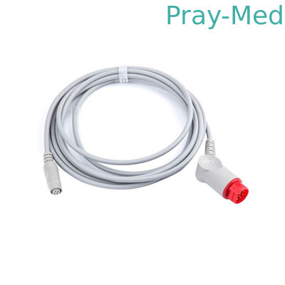 کابل آداپتور Mindray IBP Transducer TPU TPU Material 3.6M برای اتصال T5 / T8