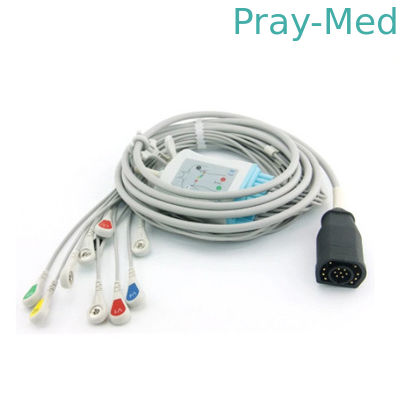 Defibrillators Zoll 10 کابل ECG هیدرولیکی، کابل ECG برای سری M / E