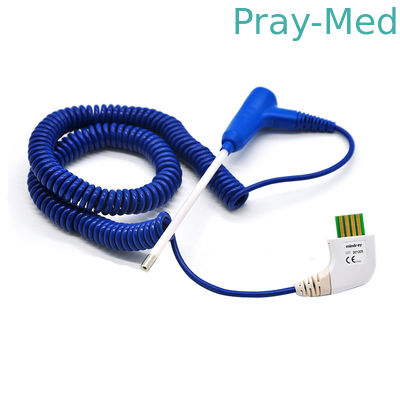 لوازم جانبی هواکش 0.09 کیلوگرمی Smartemp Fast Oral Temp Probe TPU Jacket Blue