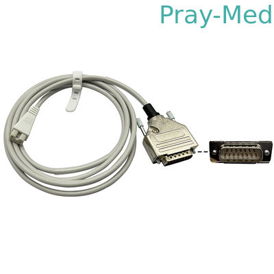 کابل سنسور جریان هواکش نوزاد برای Drager Babylog 8000 3M با رنگ سفید خاکستری